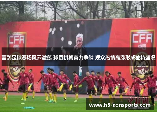 喜鹊足球赛场风云激荡 球员拼搏奋力争胜 观众热情高涨形成独特盛况